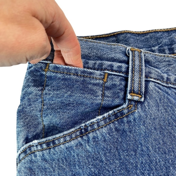 LEVI'S '94 Baggy Wide-Leg Relaxed-Fit denim Jeans in medium wash Size 28 - Picture 5 of 10